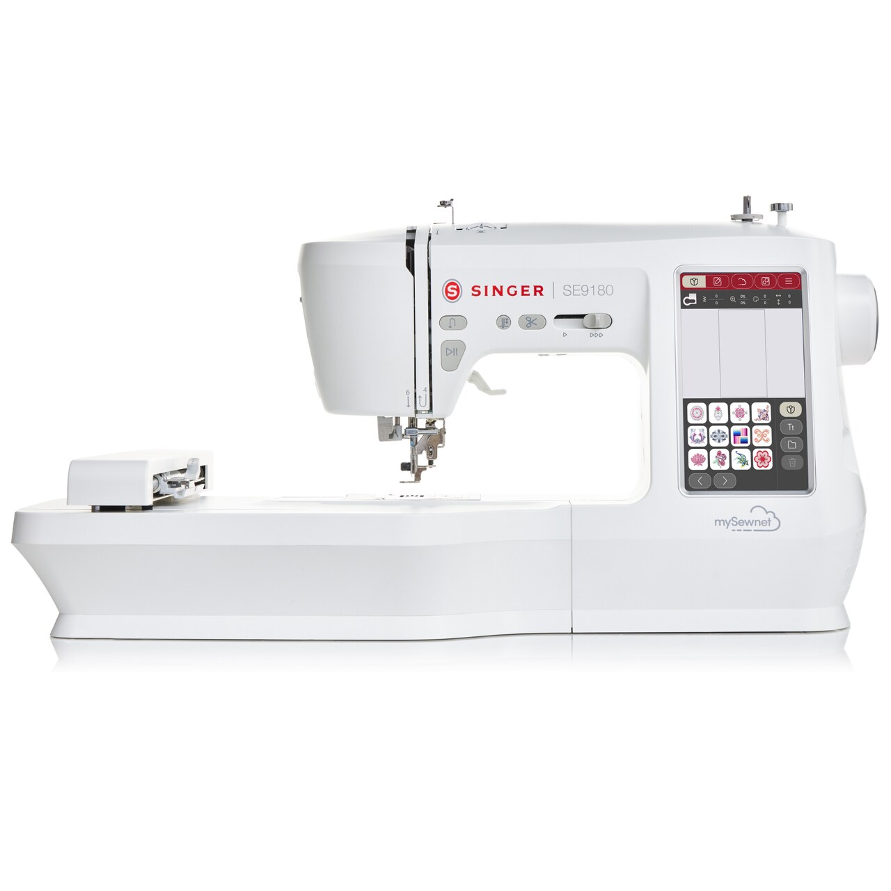 Meet the NEW SINGER® SE9180 Embroidery Machine
